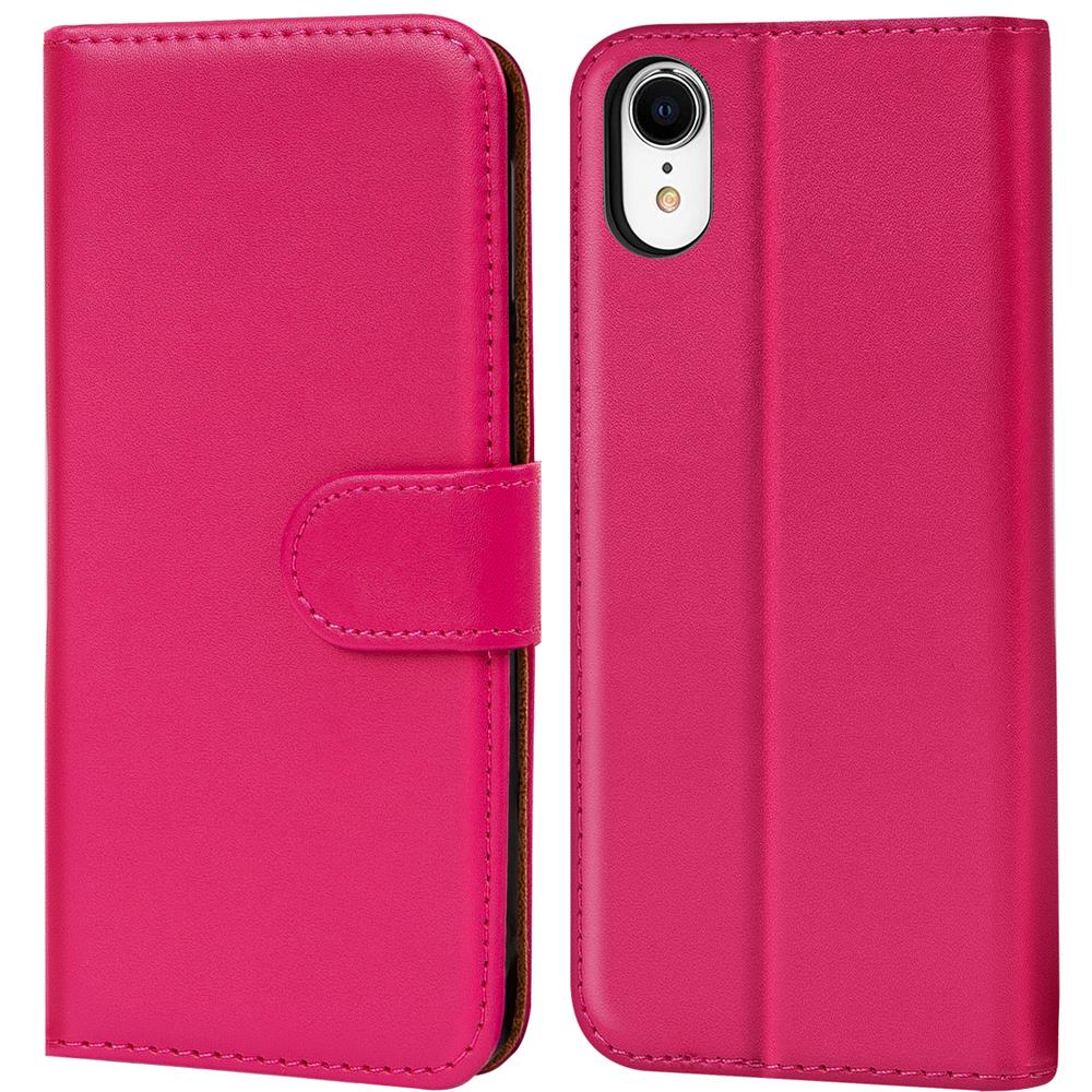 Basic Wallet für Apple iPhone XR in Pink