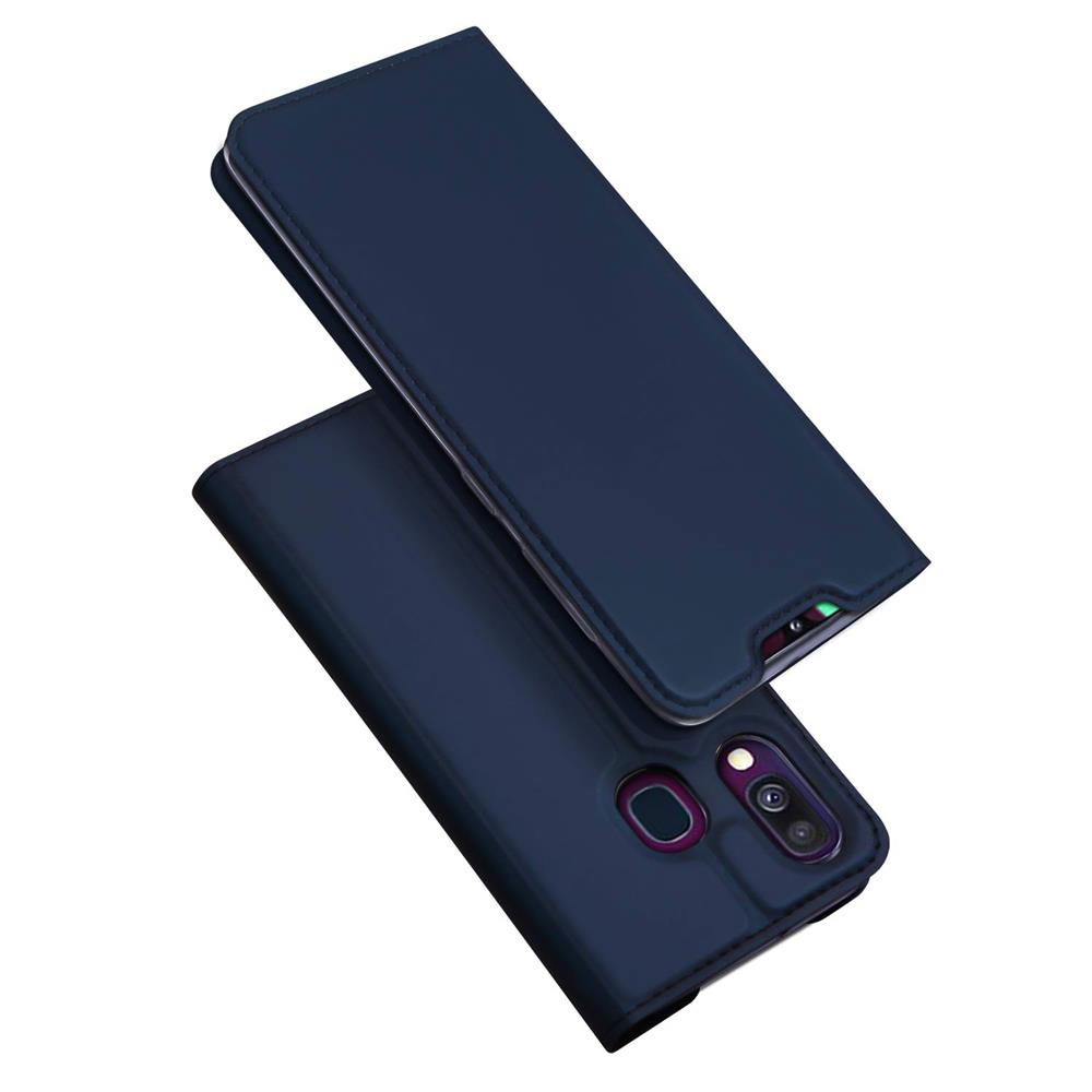 Electroplated Flip für Samsung Galaxy A40 in Blau