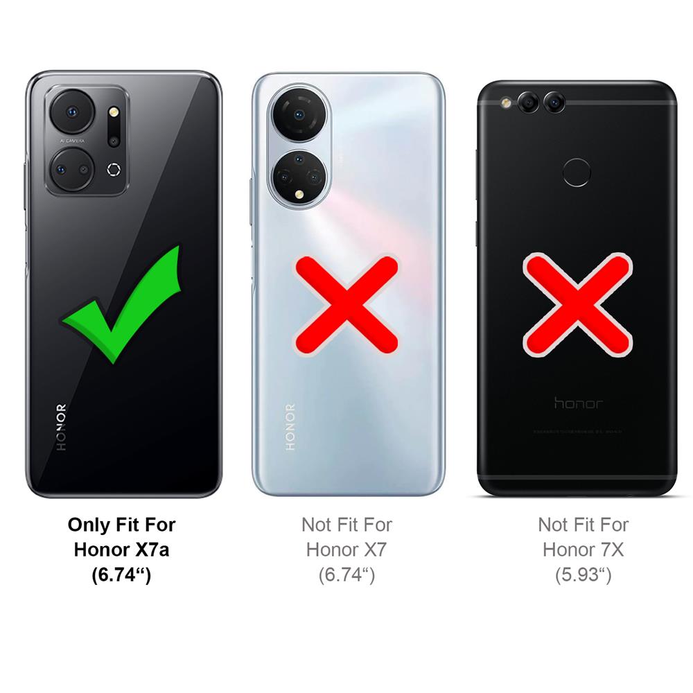 Classic TPU für Honor X7a in Schwarz