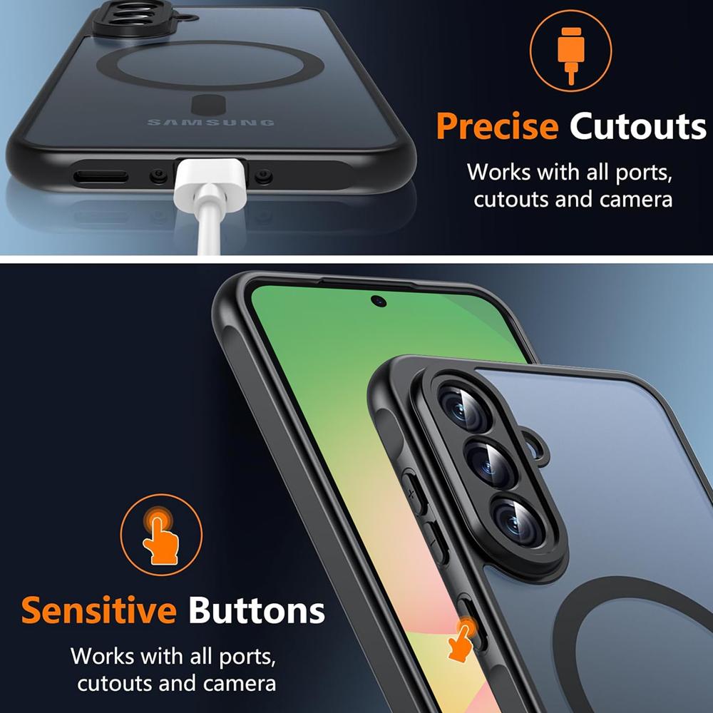 Zoya TPU für Samsung Galaxy A57 5G in Schwarz