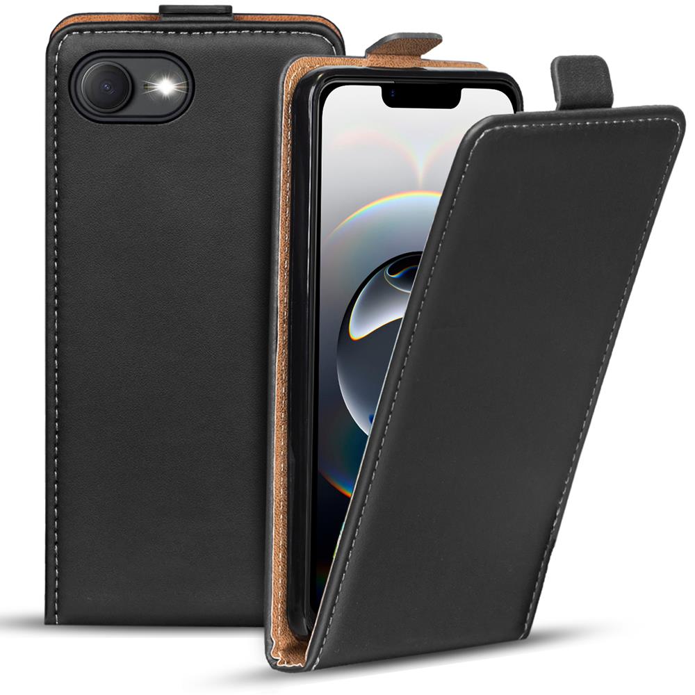 Basic Flip für Apple iPhone 16e in Schwarz