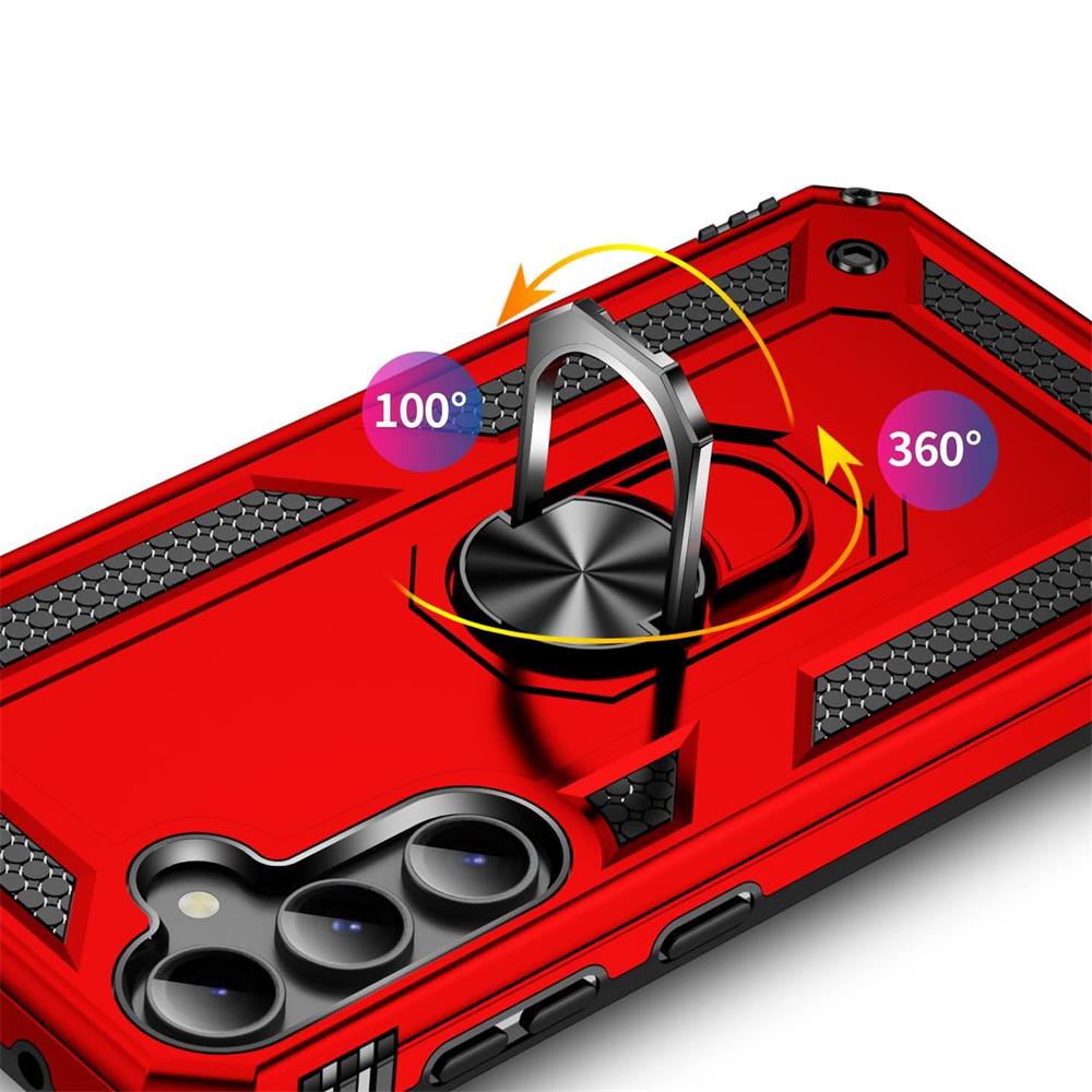 Army Case für Samsung Galaxy S24 Plus in Rot