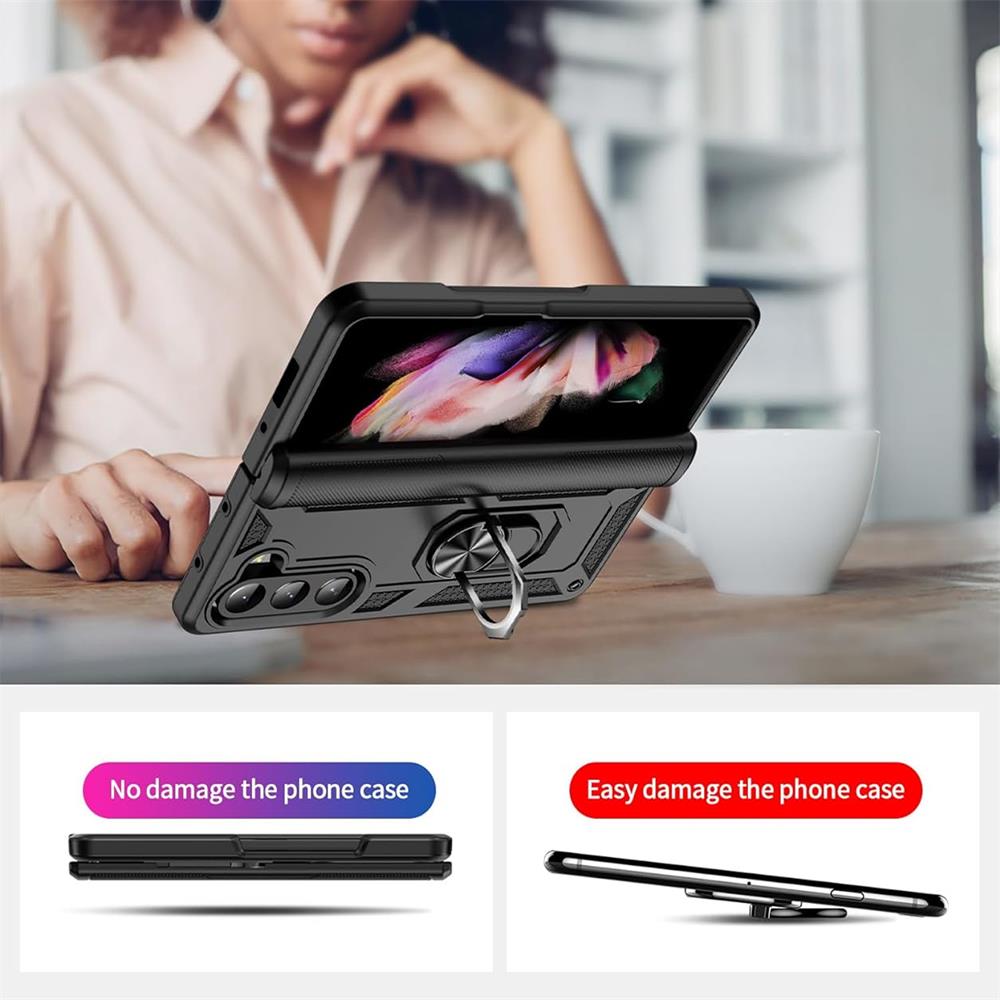 Army Case für Samsung Galaxy Z Fold 5 in Schwarz