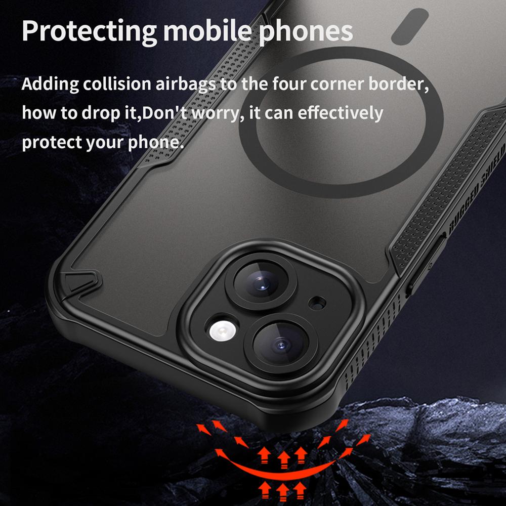 Defender Case für Apple iPhone 15 in Schwarz