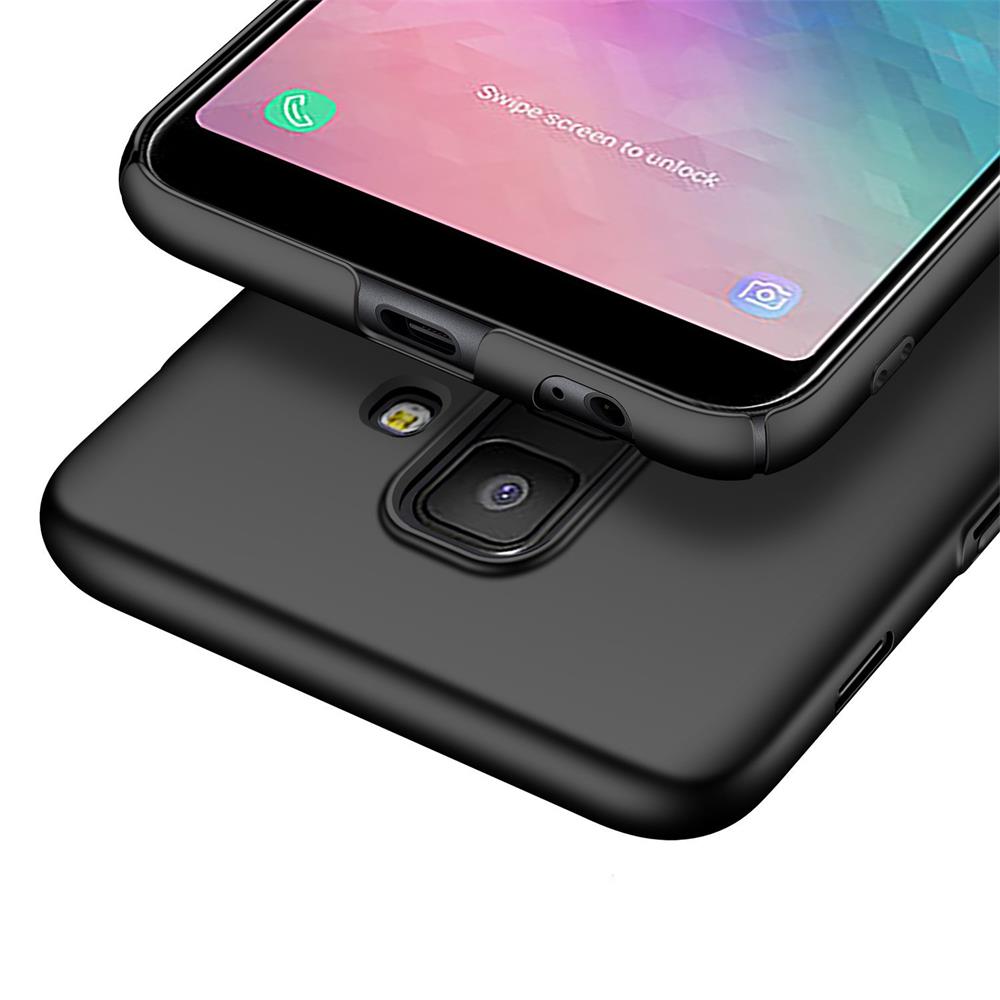 Classic Plain für Samsung Galaxy J4 Plus in Schwarz