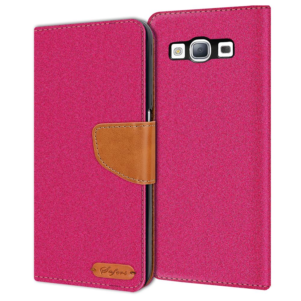 Textil Wallet für Samsung Galaxy S3 / S3 Neo in Pink