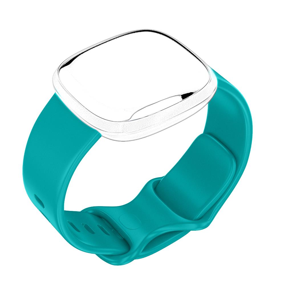 Fitnessarmband TPU für Fitbit Versa 3/4 - Gr.S in Türkis