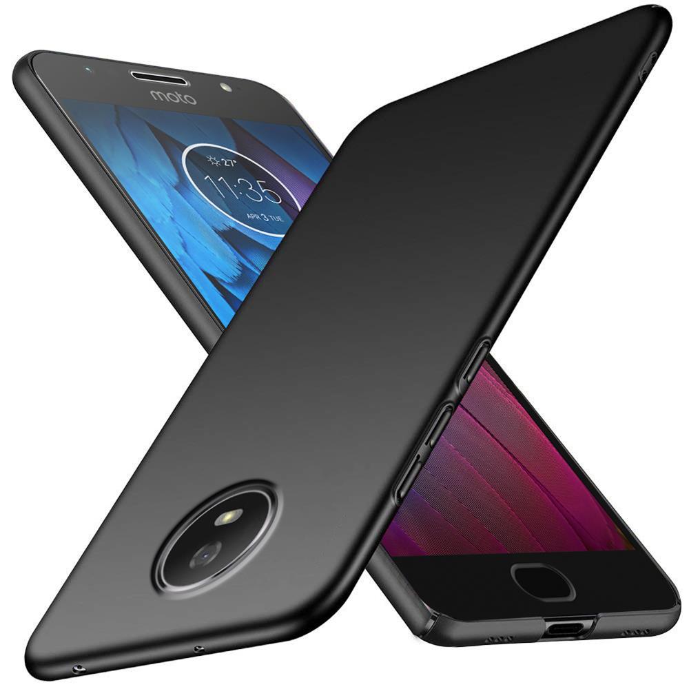 Classic Plain für Motorola/Lenovo Moto Z Play in Schwarz