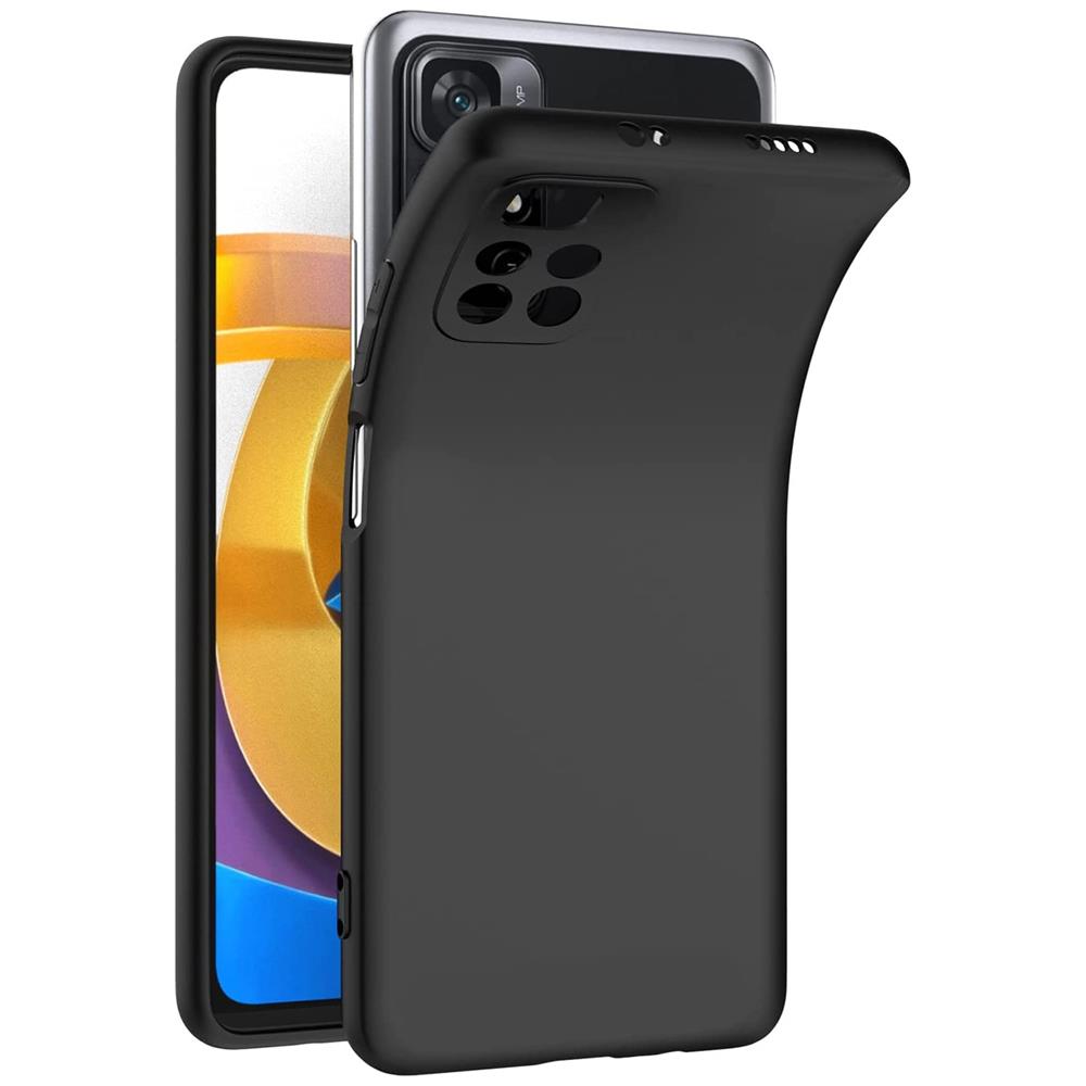 Classic TPU für Xiaomi Poco M4 Pro 5G in Schwarz