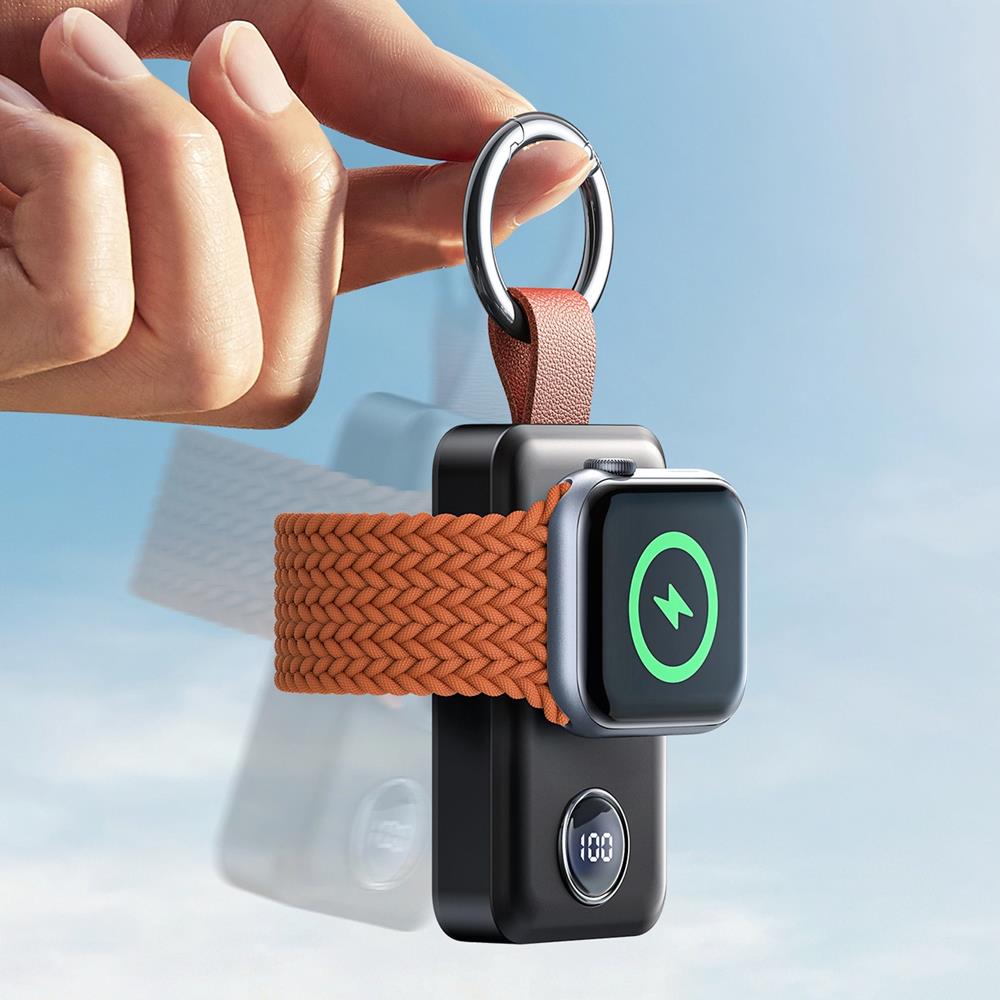 Power Bank - Joyroom - Apple Watch JR-WQW01 - 2000 in Schwarz