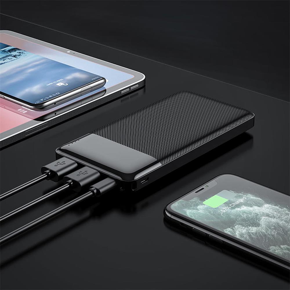 Power Bank - Hoco - J72 - 10000 mAh in Schwarz