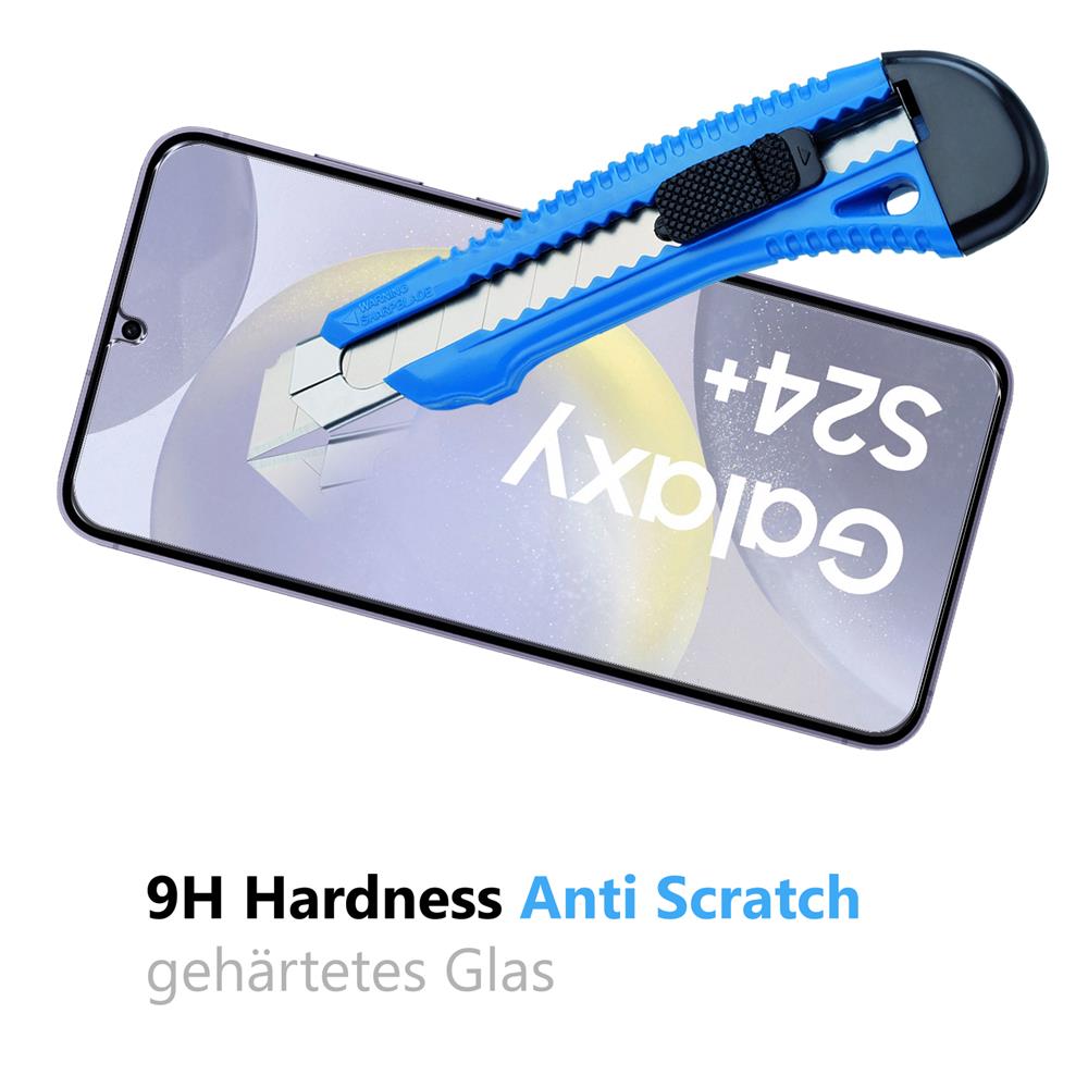 Glas 2in1 für Samsung Galaxy S24 Plus