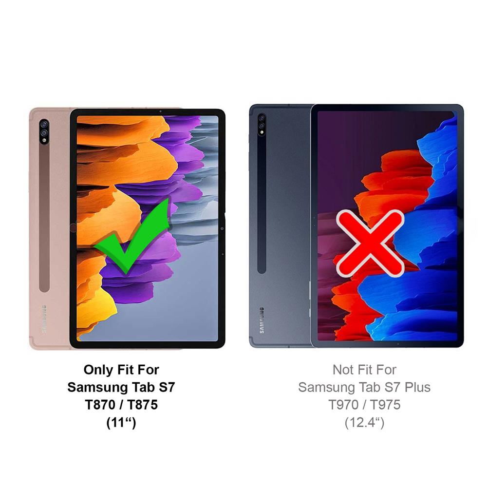 Outdoor Tab für Samsung Galaxy Tab S7 / S8 in Schwarz