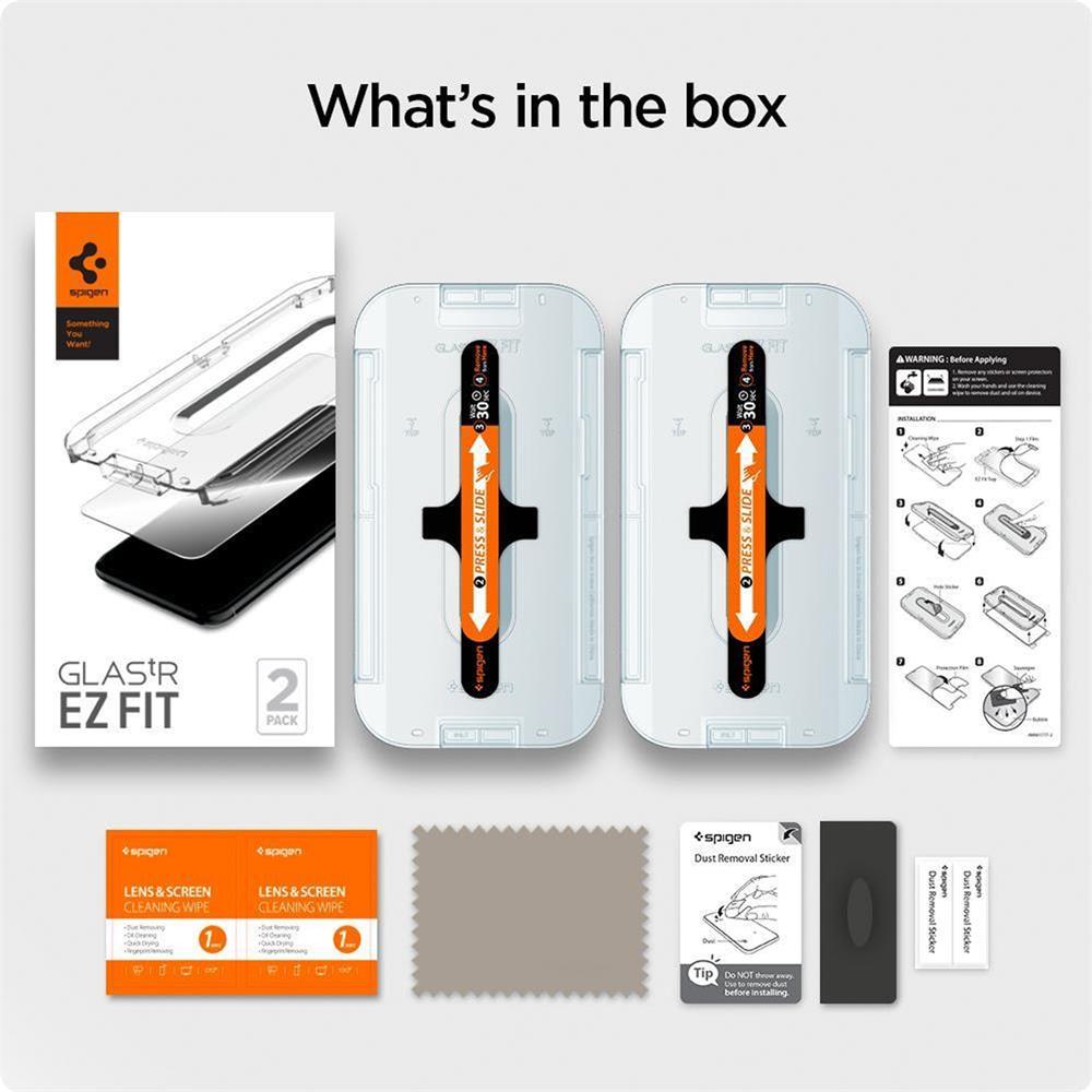 Spigen Glas 2in1 für Apple iPhone 12 / 12 Pro