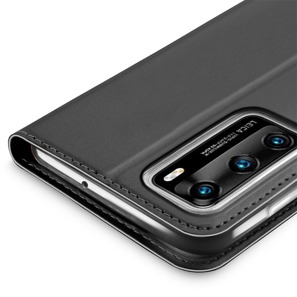 Electroplated Flip für Huawei P40 Pro in Schwarz
