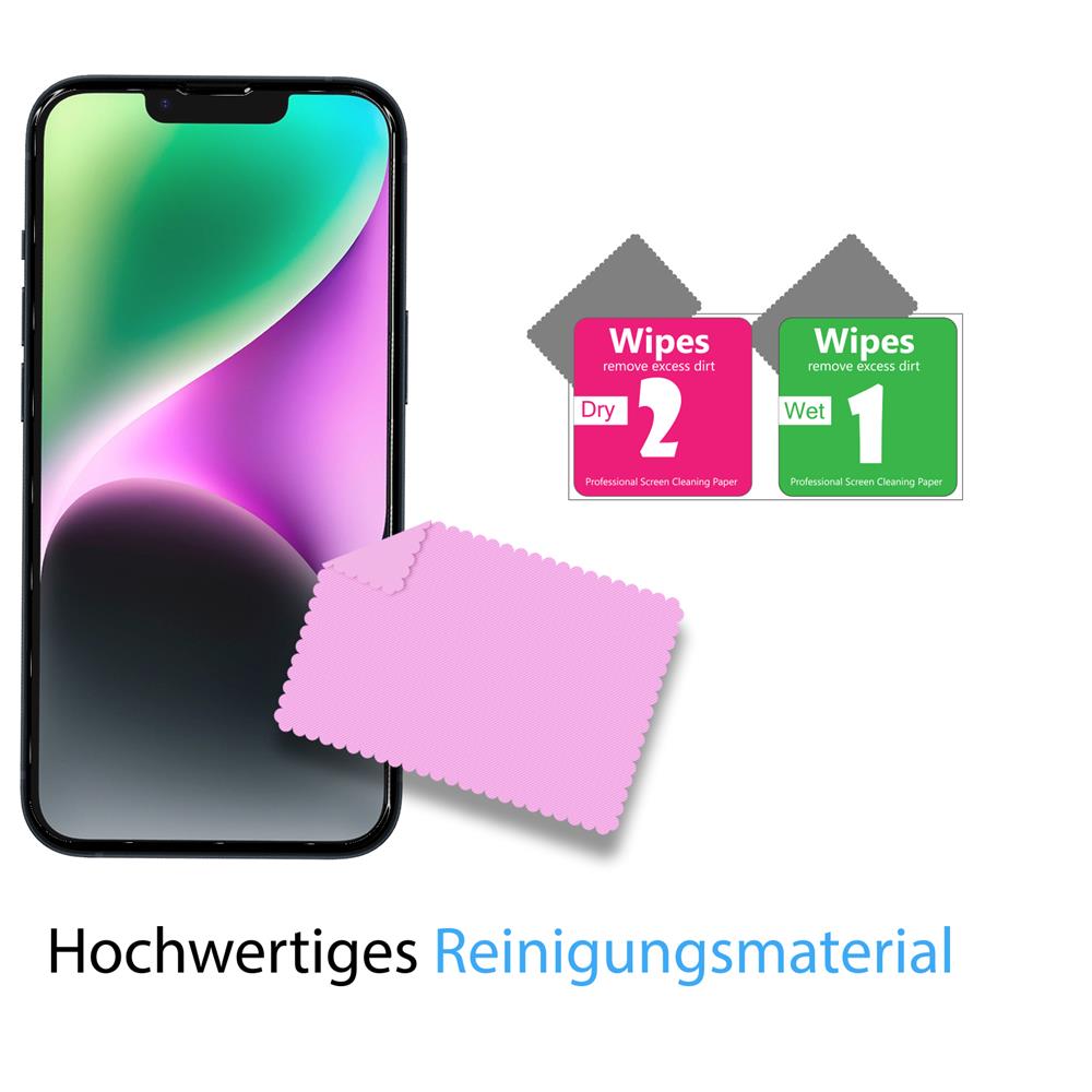 4in1 Glas Set für Apple iPhone 14