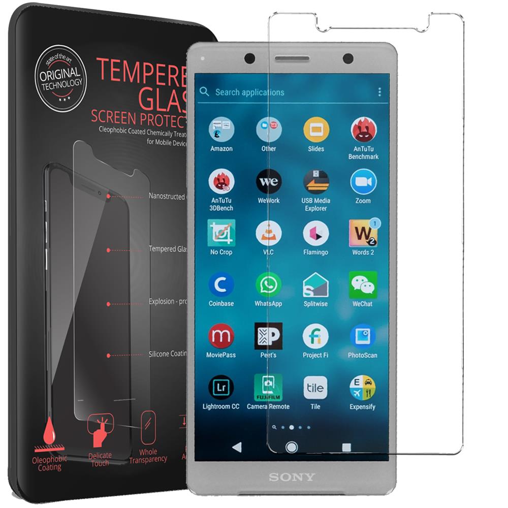 Glas 2in1 für Sony Xperia XZ2 Compact