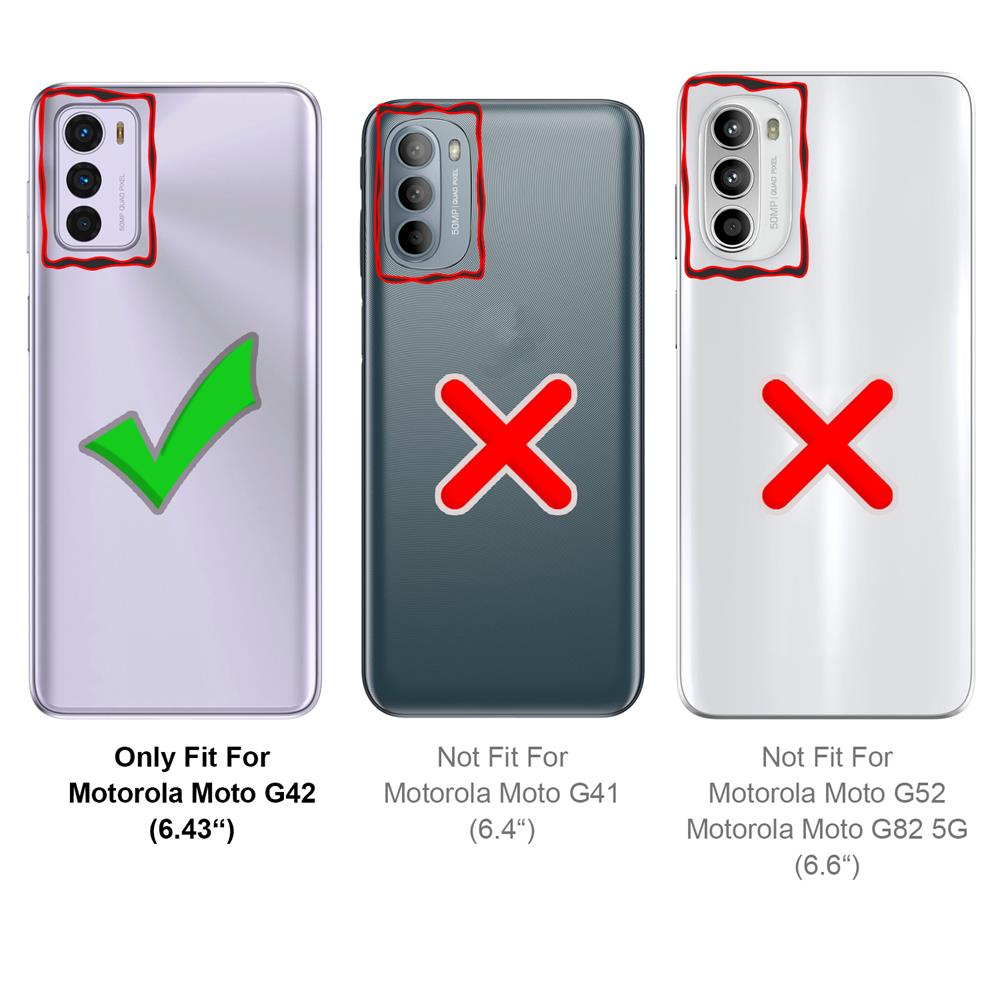 Classic TPU für Motorola Moto G42 in Schwarz