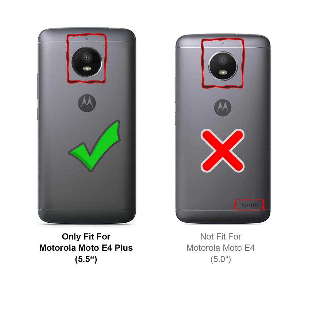 Carbon Brush TPU für Motorola Moto E4 Plus in Schwarz