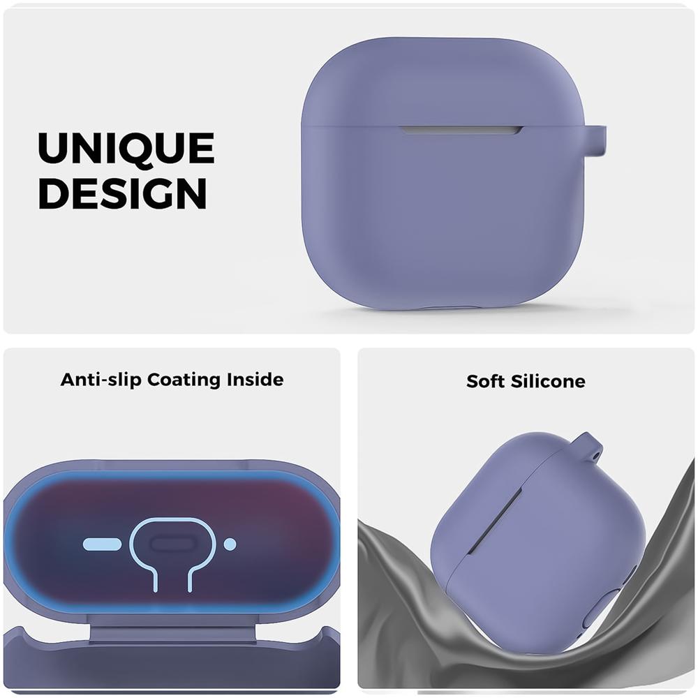 AirPods Simple - AirPods 4 in Blau Grau