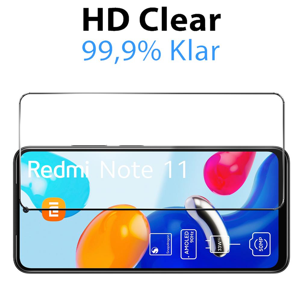 Glas 2in1 für Xiaomi Redmi Note 11 / 11s