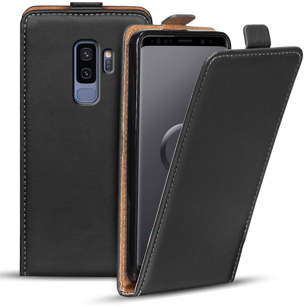 Basic Flip für Samsung Galaxy S9 Plus in Schwarz