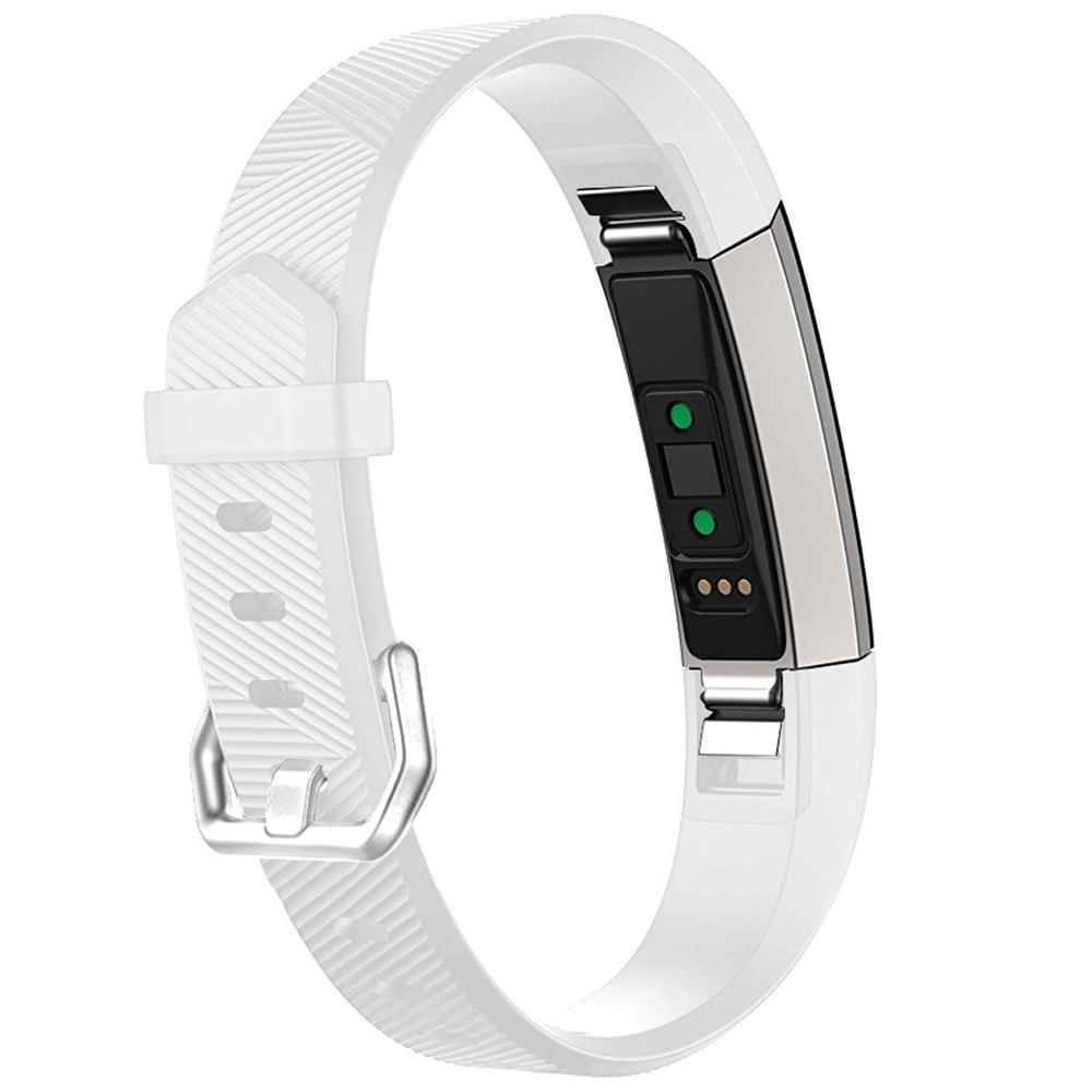 Fitnessarmband TPU für Fitbit Alta / HR - Größe S in Weiss