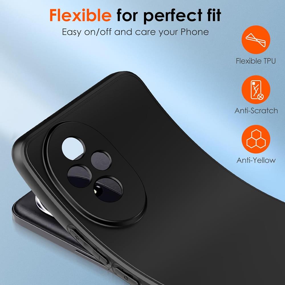 Classic TPU für Honor 200 Pro in Schwarz