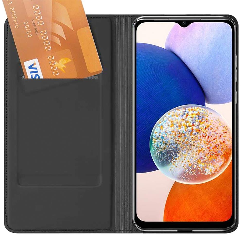 Electroplated Flip für Samsung Galaxy A14 4G/5G in Schwarz
