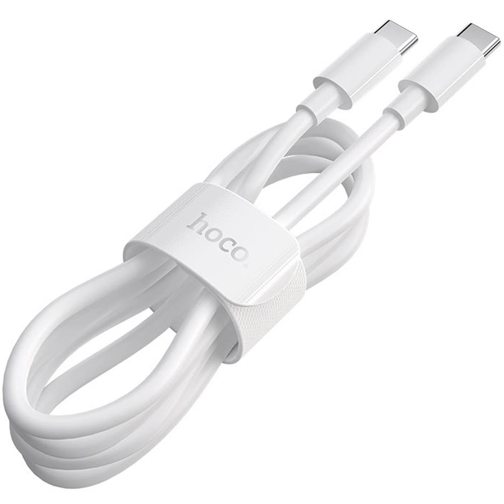 Hoco USB Kabel - X51 Typ C auf Typ C - 1M in Weiss