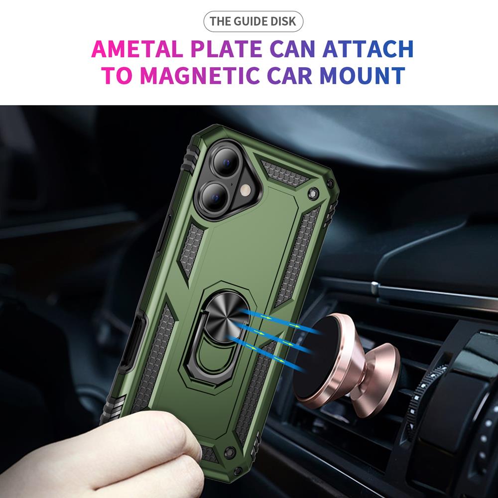 Army Case für Apple iPhone 16 Plus in Grün