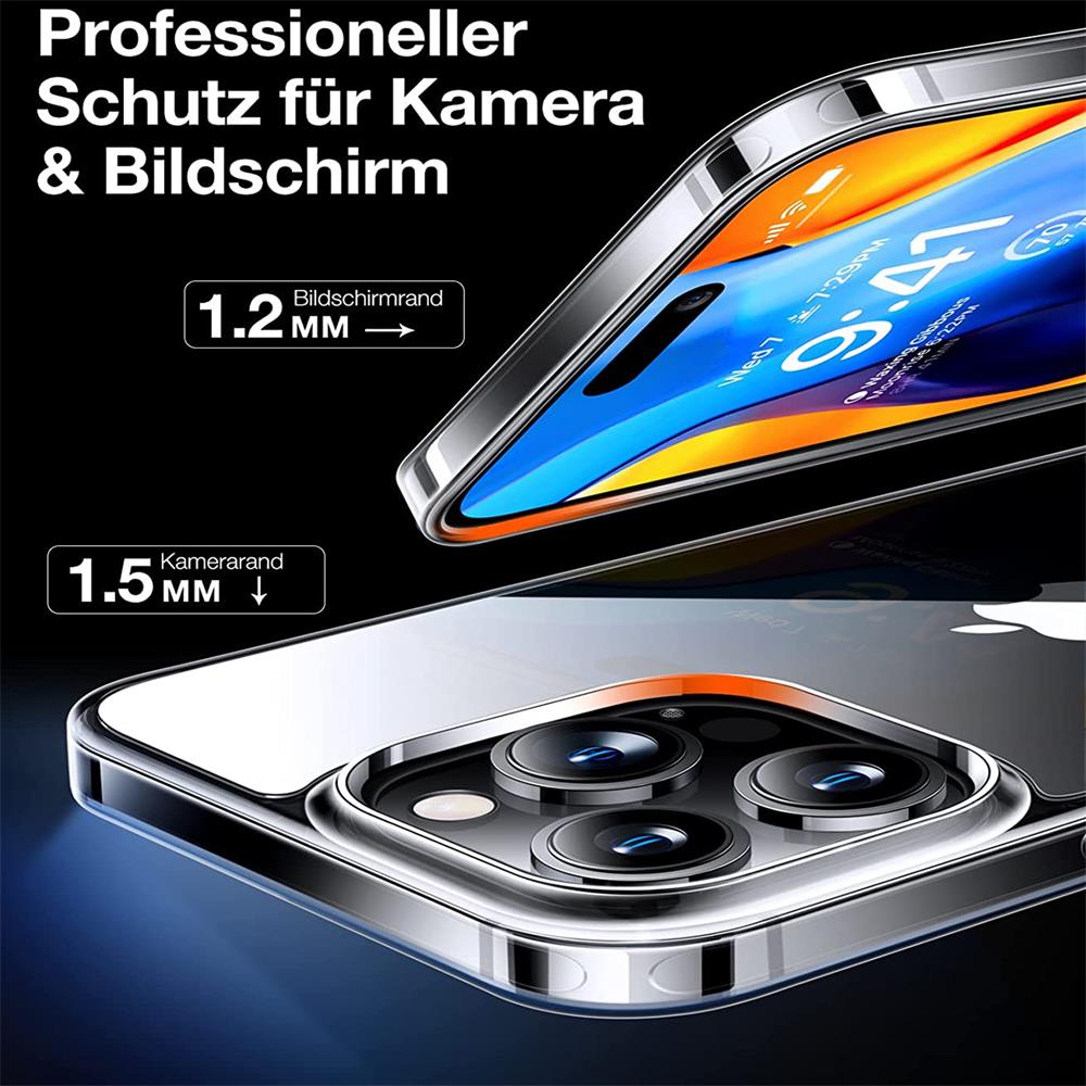 Zero für Apple iPhone 15 Pro Max in Transparent
