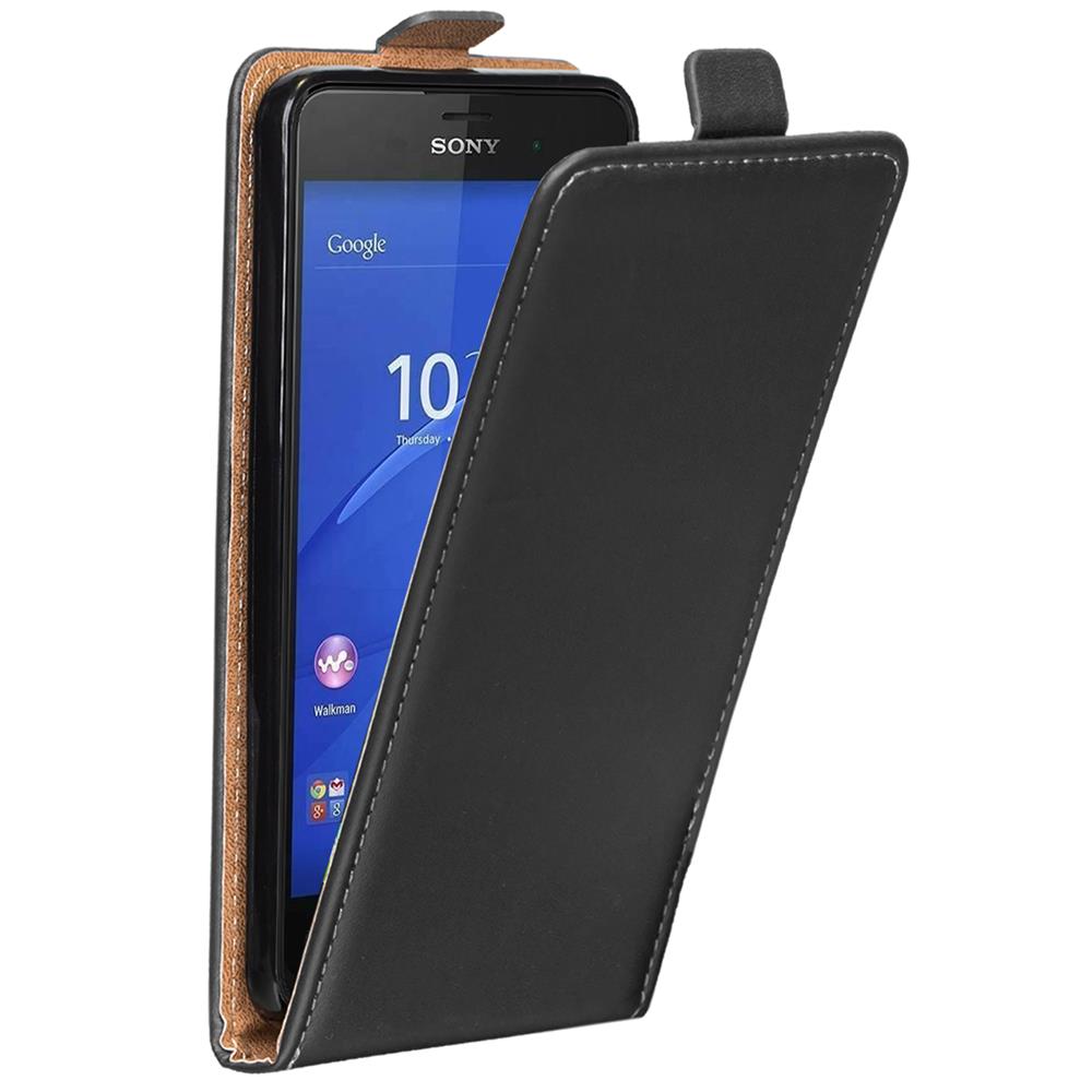 Basic Flip für Sony Xperia Z3 Plus in Schwarz