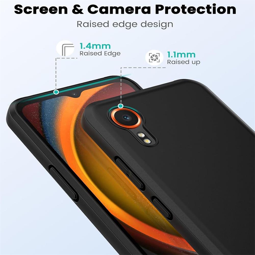 Classic TPU für Samsung Galaxy XCover 7 in Schwarz