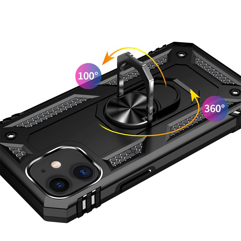 Army Case für Apple iPhone 12 Mini in Schwarz