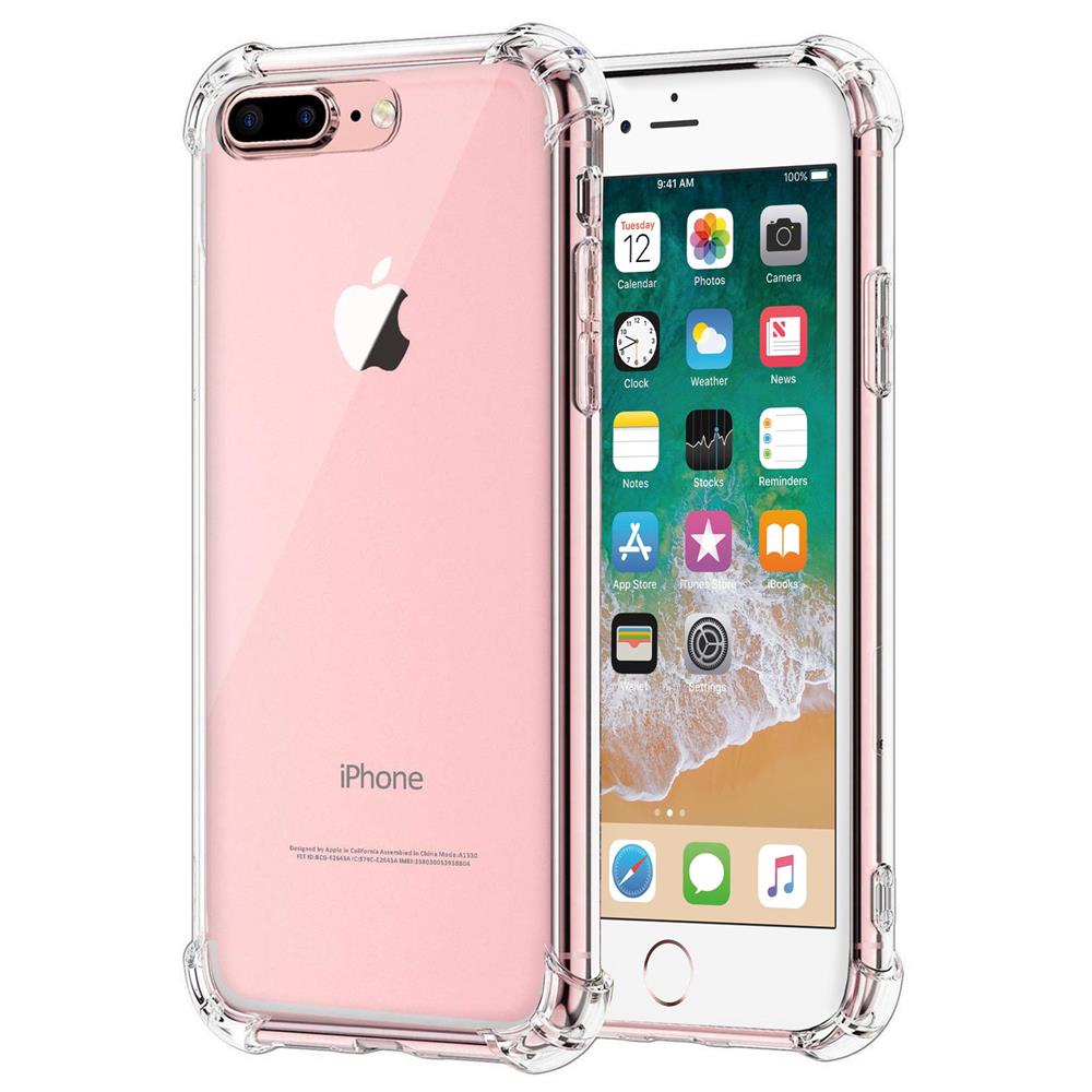 Rugged TPU für Apple iPhone 7 Plus / 8 Plus in Transparent