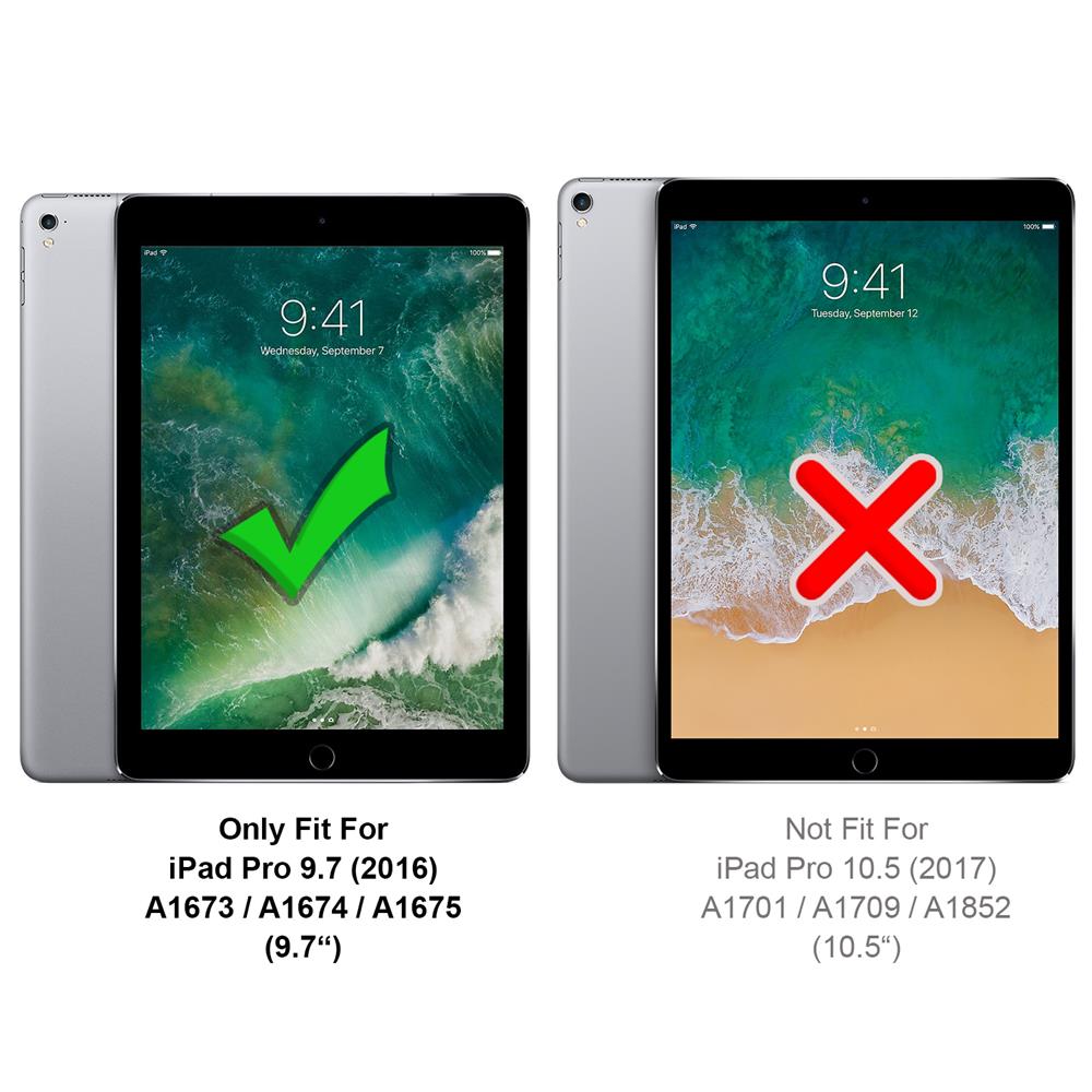 Rugged TPU Tab für Apple iPad Pro 9.7 in Transparent