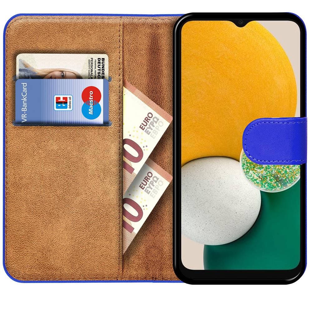 Basic Wallet für Samsung Galaxy A33 5G in Blau