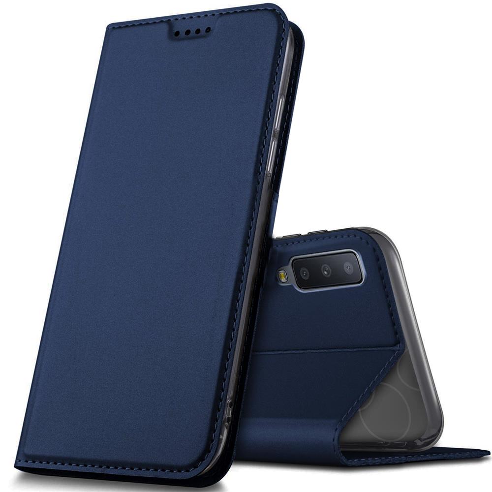 Electroplated Flip für Samsung Galaxy A7 2018 in Blau