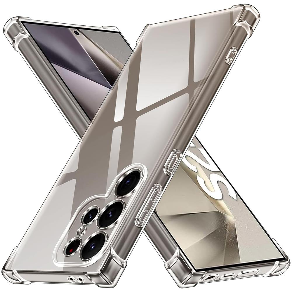 Rugged TPU für Samsung Galaxy S24 Ultra in Transparent