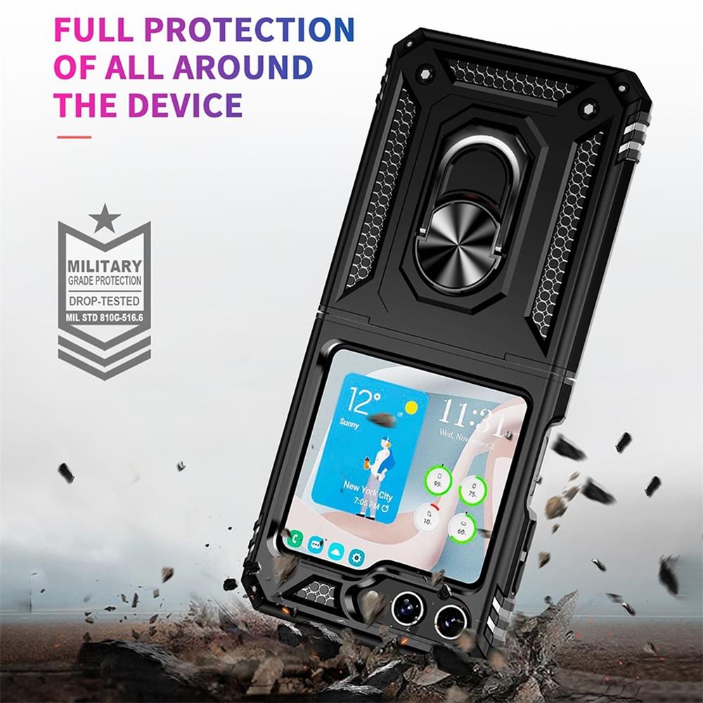 Army Case für Samsung Galaxy Z Flip 6 in Schwarz