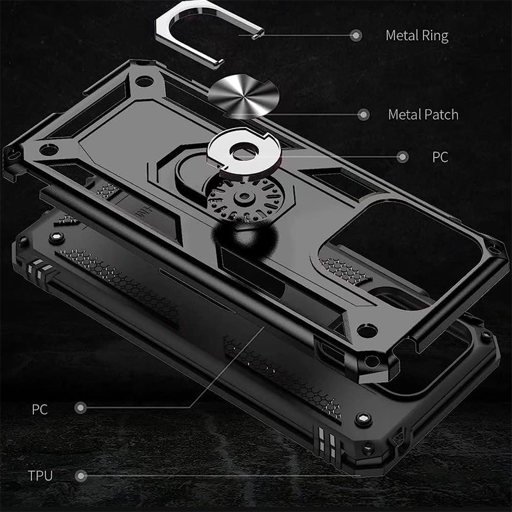 Army Case für Xiaomi Redmi 12C in Schwarz