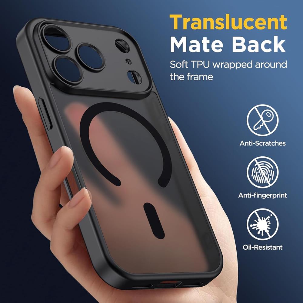 Zoya TPU für Apple iPhone 17 Pro Max in Schwarz
