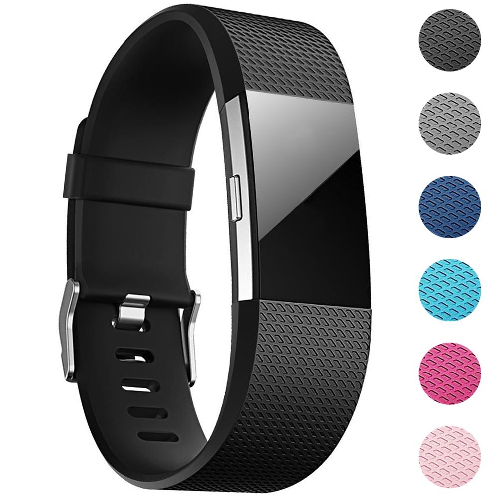 Fitnessarmband TPU für Fitbit Charge 2 - Größe S