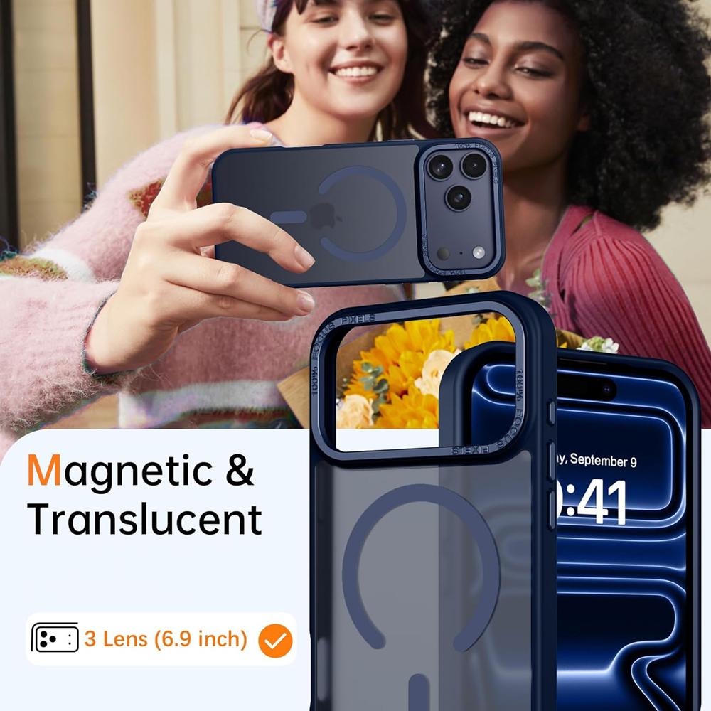 Frame Case für Apple iPhone 17 Pro Max in Blau