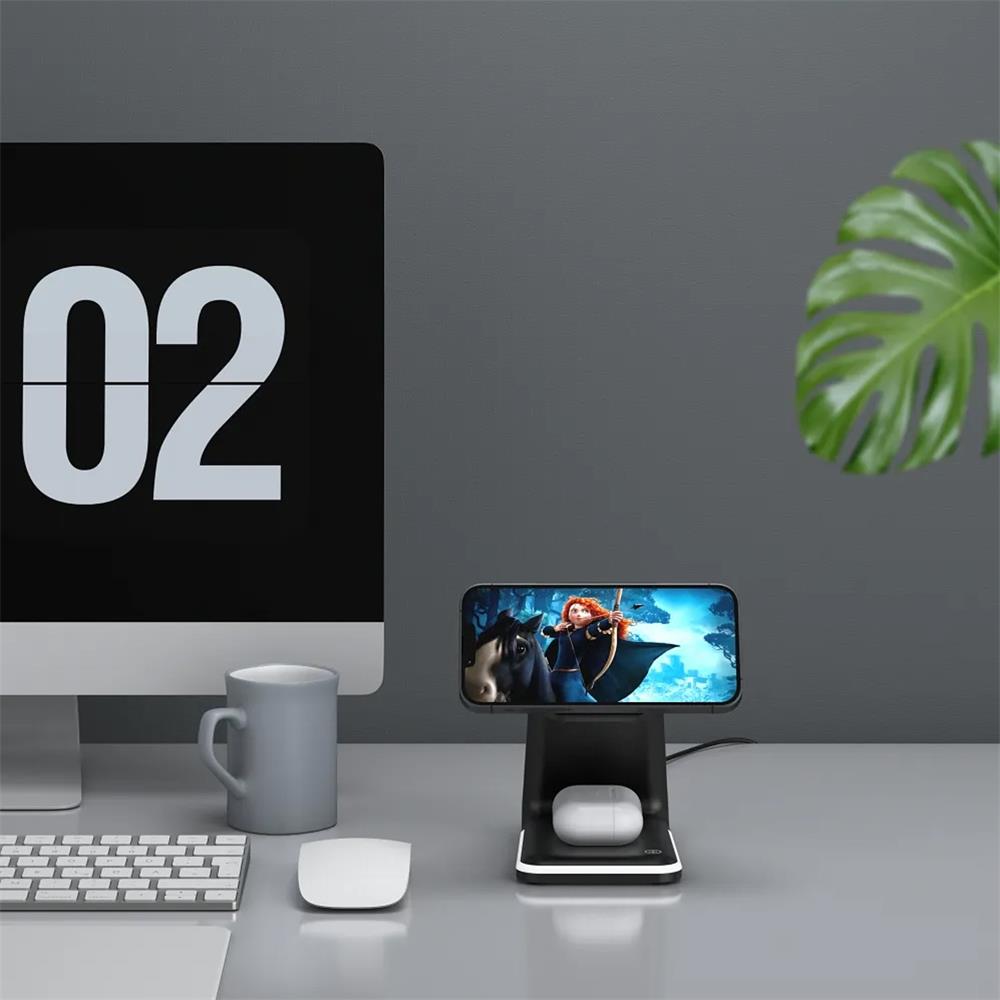 Ladestation für Apple Geräte B-17 SCHWARZ