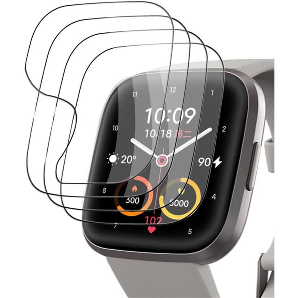 Clear Schutzfolie für Fitbit Versa / 2 im 6er Pack