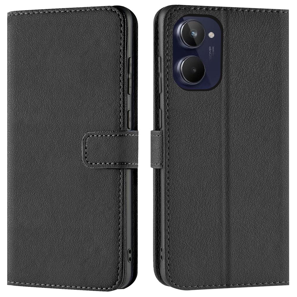 Basic Wallet für Realme 10 4G in Schwarz