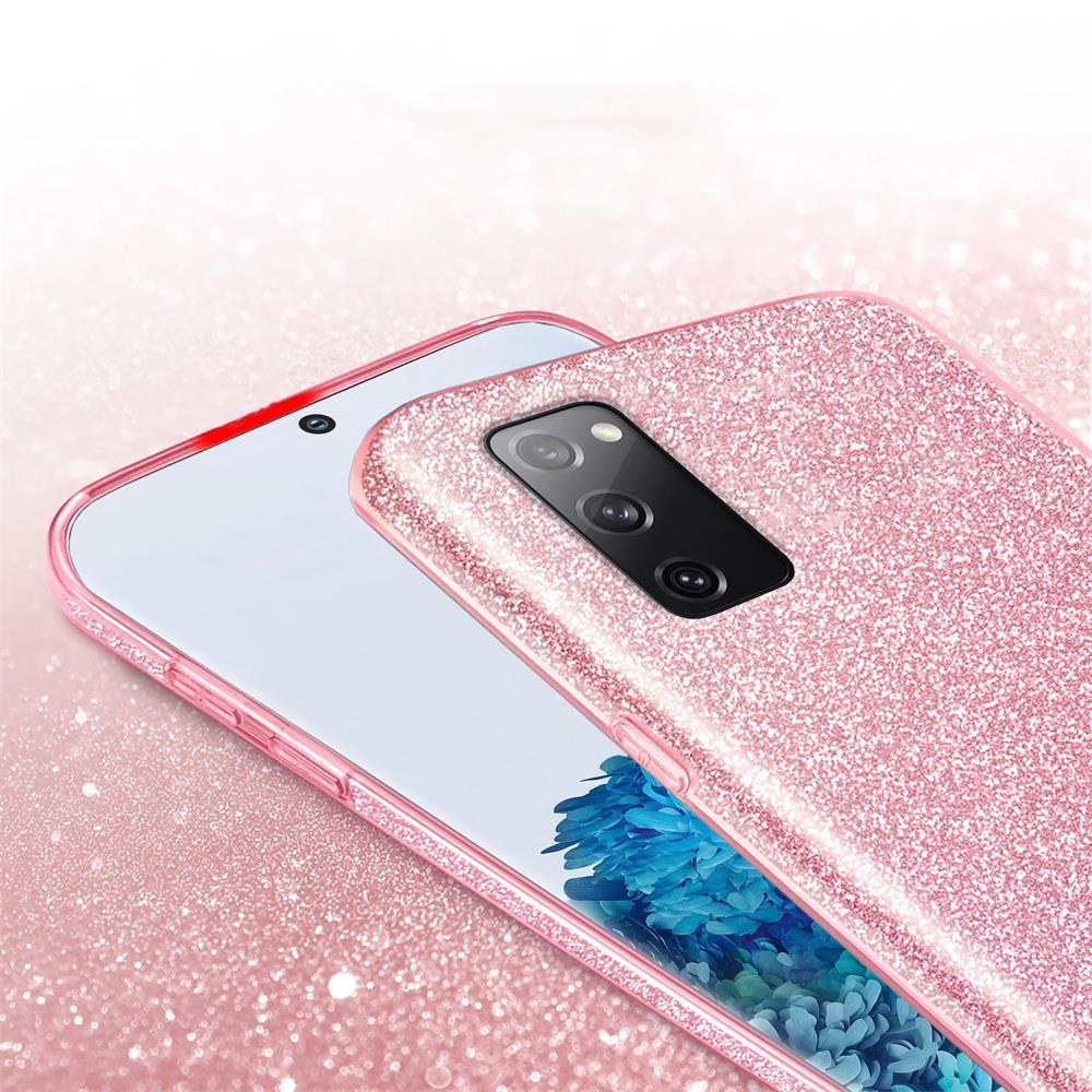 Shiny TPU für Samsung Galaxy S20 Plus in Rosegold