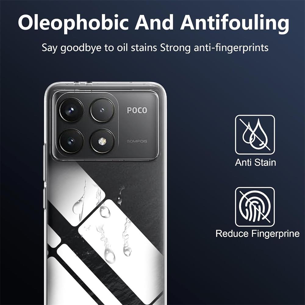 Zero für Xiaomi Poco F6 Pro in Transparent